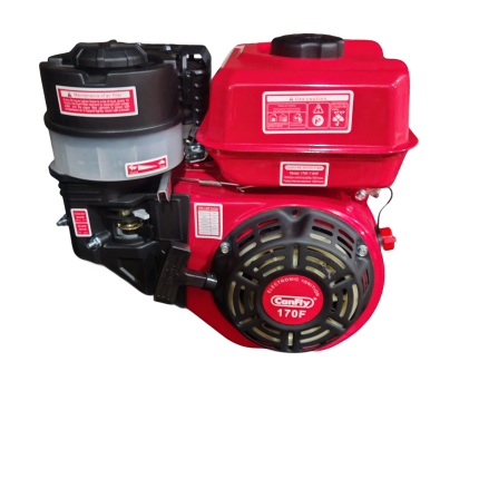 Motor a Gasolina CanFly 170F - 7.5 HP - 4 Tiempos - Eje 20mm - Filtro Baño Aceite